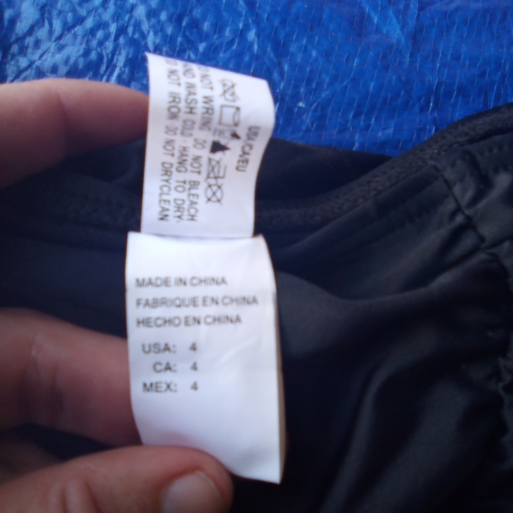 COCOSHIP Black Ruched Swim Bottom - Picture 4 of 6